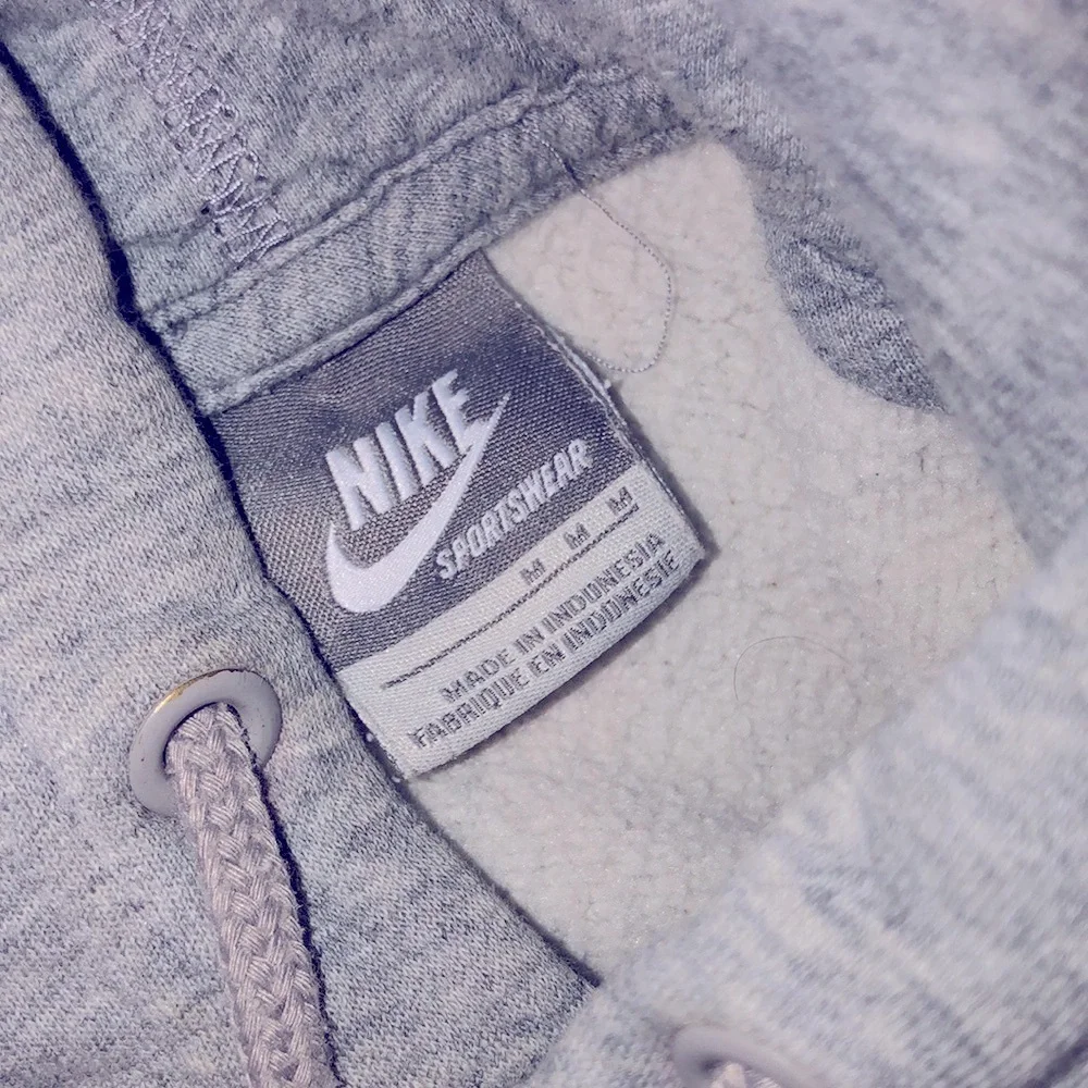 Nike sportswear grey hooded sweatshirt size medium